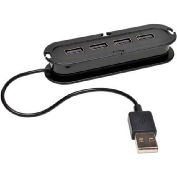 Tripp Lite Tripp Lite 4-Port USB 2.0 Ultra-Mini Compact Hub with Power Adapter U222-004-R